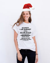 Load image into Gallery viewer, A Freaking Awesome Husband Is My Life Guys Tee