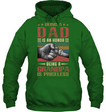 Load image into Gallery viewer, Being A Dad And Being A Grandpa Meaningful Gift For Family Hoodie