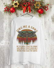 Load image into Gallery viewer, Sing Me A Song Dragonfly Retro Vintage Unisex Long Sleeve
