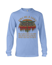 Load image into Gallery viewer, Sing Me A Song Dragonfly Retro Vintage Unisex Long Sleeve