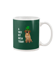 Load image into Gallery viewer, Puggle Irish Today Dog Lovers St. Patrick's Day Printed Mug Mug