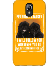 Load image into Gallery viewer, Black Pooshi Black Shipoo Personal Stalker St. Patrick's Day Printed Mug Phone case