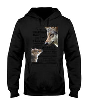 Load image into Gallery viewer, Wolf Grandma Gift For Grandson Believe In Yourself Hoodie