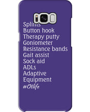 Load image into Gallery viewer, Splints Button Hook Therapy Putty Goniometer Resistance Bands Phone case
