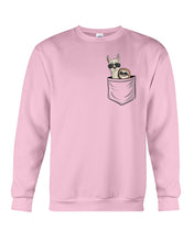 Load image into Gallery viewer, Cool Llama And Sloth In Pocket Meaningful Gift Sweatshirt