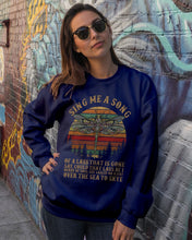 Load image into Gallery viewer, Sing Me A Song Dragonfly Retro Vintage Sweatshirt