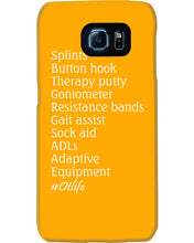 Load image into Gallery viewer, Splints Button Hook Therapy Putty Goniometer Resistance Bands Phone case