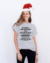 Load image into Gallery viewer, A Freaking Awesome Husband Is My Life Guys Tee