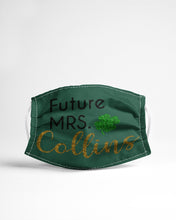 Load image into Gallery viewer, Shamrock Future Mrs Collins St Patrick's Day Cloth Face Mask