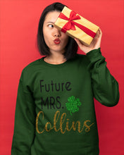 Load image into Gallery viewer, Shamrock Future Mrs Collins St Patrick's Day Sweatshirt