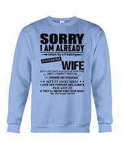 Load image into Gallery viewer, She's My Whole World Gift For Husband Sweatshirt