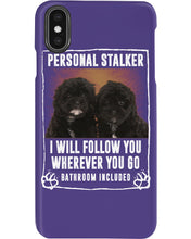 Load image into Gallery viewer, Black Pooshi Black Shipoo Personal Stalker St. Patrick's Day Printed Mug Phone case