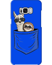 Load image into Gallery viewer, Cool Llama And Sloth In Pocket Meaningful Gift Phone case