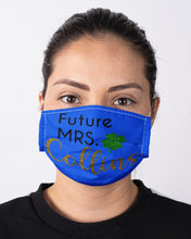 Load image into Gallery viewer, Shamrock Future Mrs Collins St Patrick's Day Cloth Face Mask