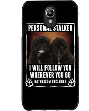 Load image into Gallery viewer, Black Pooshi Black Shipoo Personal Stalker St. Patrick's Day Printed Mug Phone case