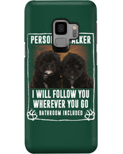 Load image into Gallery viewer, Black Pooshi Black Shipoo Personal Stalker St. Patrick's Day Printed Mug Phone case