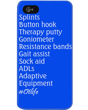 Load image into Gallery viewer, Splints Button Hook Therapy Putty Goniometer Resistance Bands Phone case
