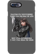 Load image into Gallery viewer, Nacido En Noviembre Tome Una Prueba De Ad Birthday Gift Phone case