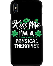 Load image into Gallery viewer, Physical Therapist Green Lip Shamrock St. Patrick's Day Color Changing Mug Phone case