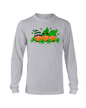 Load image into Gallery viewer, Gnome With Ginger Beard Shamrock St. Patrick's Day Printed Mug Unisex Long Sleeve