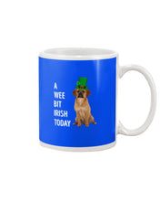 Load image into Gallery viewer, Puggle Irish Today Dog Lovers St. Patrick's Day Printed Mug Mug
