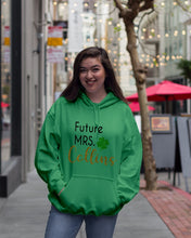 Load image into Gallery viewer, Shamrock Future Mrs Collins St Patrick's Day Hoodie