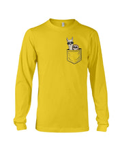Load image into Gallery viewer, Cool Llama And Sloth In Pocket Meaningful Gift Unisex Long Sleeve