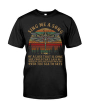 Load image into Gallery viewer, Sing Me A Song Dragonfly Retro Vintage Guys Tee