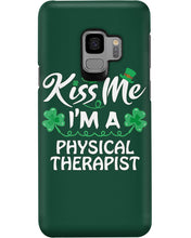 Load image into Gallery viewer, Physical Therapist Green Lip Shamrock St. Patrick's Day Color Changing Mug Phone case