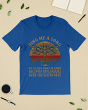 Load image into Gallery viewer, Sing Me A Song Dragonfly Retro Vintage Guys Tee