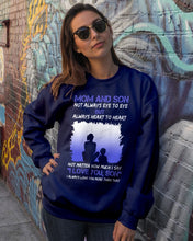 Load image into Gallery viewer, Mom And Son Always Heart To Heart Gift For Family Sweatshirt