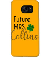 Load image into Gallery viewer, Shamrock Future Mrs Collins St Patrick's Day Phone case