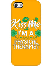 Load image into Gallery viewer, Physical Therapist Green Lip Shamrock St. Patrick's Day Color Changing Mug Phone case