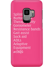 Load image into Gallery viewer, Splints Button Hook Therapy Putty Goniometer Resistance Bands Phone case