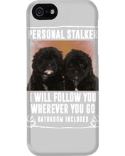 Load image into Gallery viewer, Black Pooshi Black Shipoo Personal Stalker St. Patrick's Day Printed Mug Phone case