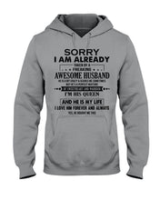 Load image into Gallery viewer, A Freaking Awesome Husband Is My Life Hoodie