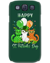 Load image into Gallery viewer, Lovely Cat And Balloons Happy St Patrick's Day Gift For Cat Lovers Phone case
