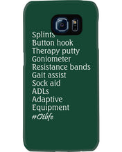 Load image into Gallery viewer, Splints Button Hook Therapy Putty Goniometer Resistance Bands Phone case