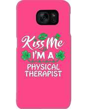 Load image into Gallery viewer, Physical Therapist Green Lip Shamrock St. Patrick's Day Color Changing Mug Phone case