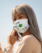 Load image into Gallery viewer, Shamrock Future Mrs Collins St Patrick's Day Cloth Face Mask