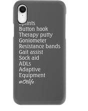 Load image into Gallery viewer, Splints Button Hook Therapy Putty Goniometer Resistance Bands Phone case