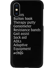Load image into Gallery viewer, Splints Button Hook Therapy Putty Goniometer Resistance Bands Phone case