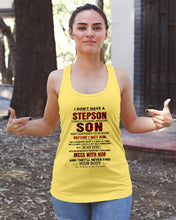 Load image into Gallery viewer, I Don't Have A Step Son Gift For Family Ladies Flowy Tank