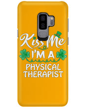 Load image into Gallery viewer, Physical Therapist Green Lip Shamrock St. Patrick's Day Color Changing Mug Phone case