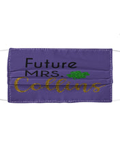 Load image into Gallery viewer, Shamrock Future Mrs Collins St Patrick's Day Cloth Face Mask
