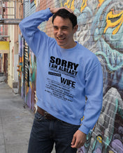 Load image into Gallery viewer, She's My Whole World Gift For Husband Sweatshirt