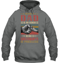 Load image into Gallery viewer, Being A Dad And Being A Grandpa Meaningful Gift For Family Hoodie