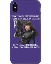 Load image into Gallery viewer, Nacido En Noviembre Tome Una Prueba De Ad Birthday Gift Phone case