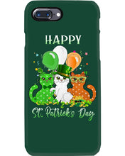 Load image into Gallery viewer, Lovely Cat And Balloons Happy St Patrick's Day Gift For Cat Lovers Phone case