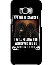 Load image into Gallery viewer, Black Pooshi Black Shipoo Personal Stalker St. Patrick's Day Printed Mug Phone case